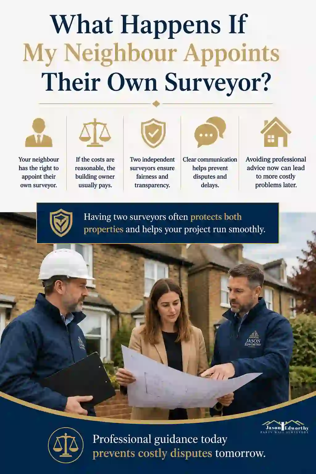 What Happens If My Neighbour Appoints Their Own Surveyor Stubbington?